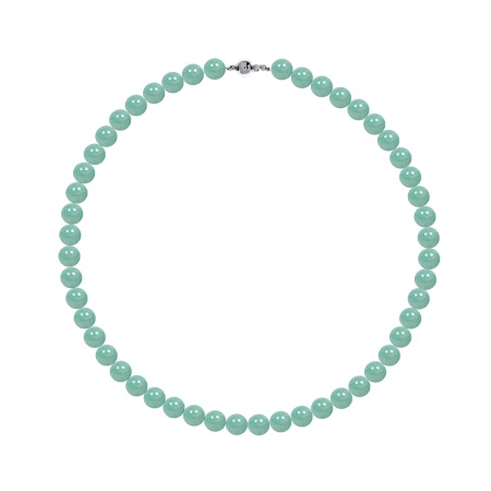 Бусы из серебра с амазонитами 8340376100-45