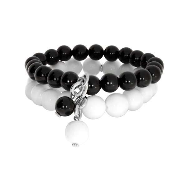 Купить браслет из серебра с агатами