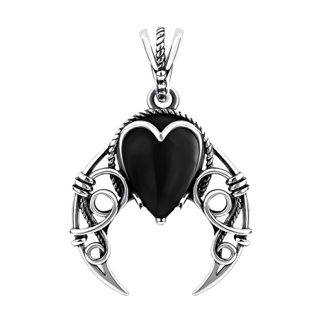 Купить подвеска из серебра с агатом