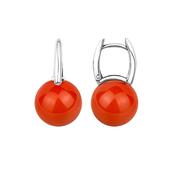 Серьги из серебра с жемчугами 2340244318-29 от KRASNOE, металл Серебро, вставка Жемчуг Имитация Серьги из серебра с жемчугами 2340244318-29 от KRASNOE, металл Серебро, вставка Жемчуг Имитация