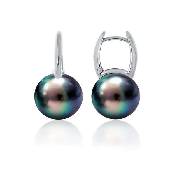 Серьги из серебра с жемчугом 2340244318-80 от KRASNOE, металл Серебро, вставка Жемчуг Имитация