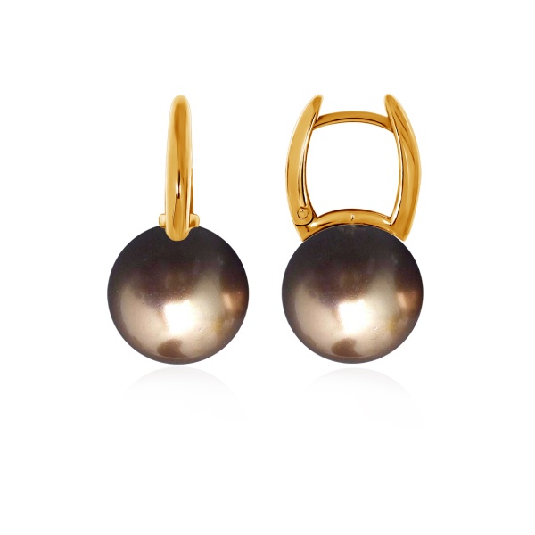 Серьги из серебра с жемчугом 2320244318-42 от KRASNOE, металл Серебро, вставка 