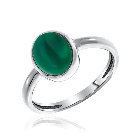 Купить кольцо из серебра с агатом в интернет-магазине KRASNOE Купить кольцо из серебра с агатом в интернет-магазине KRASNOE