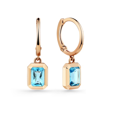 Серьги из золота 02-3-557-1300-010 от KRASNOE, металл Золото, вставка 