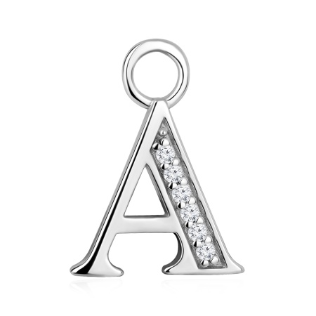 Купить подвеска из серебра с фианитами