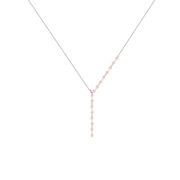 Колье из серебра с жемчугом со скидкой