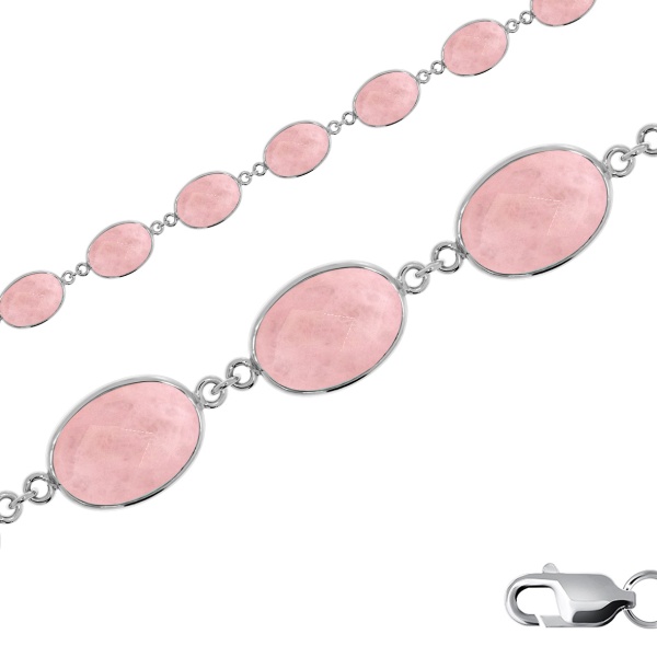 Купить браслет из серебра с агатами