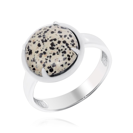 Купить кольцо из серебра с яшмой в интернет-магазине KRASNOE