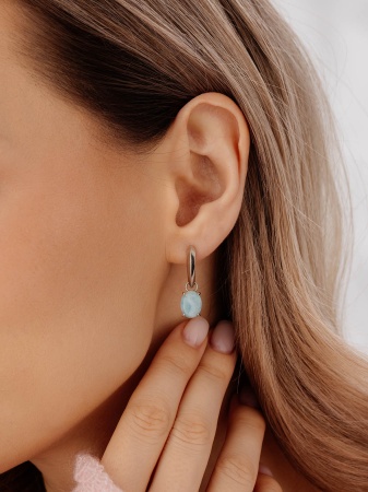 Серьги из серебра 