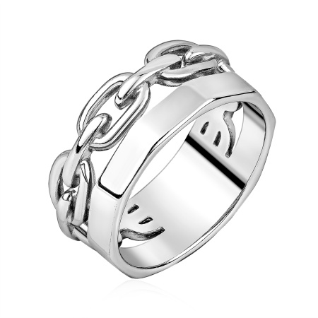 Купить кольцо из серебра без вставок в интернет-магазине KRASNOE