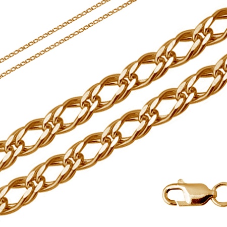 Цепь из серебра без вставок