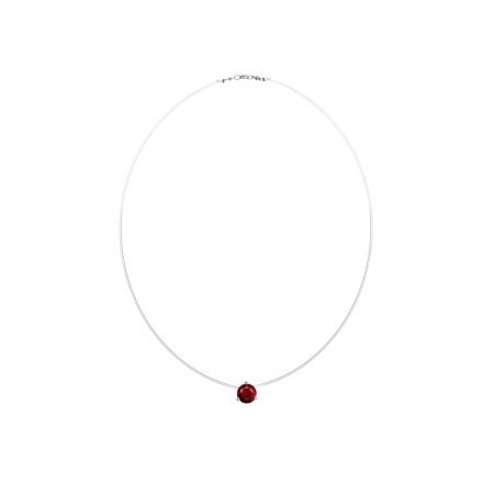 Колье из серебра с фианитом 8340203058-38-31