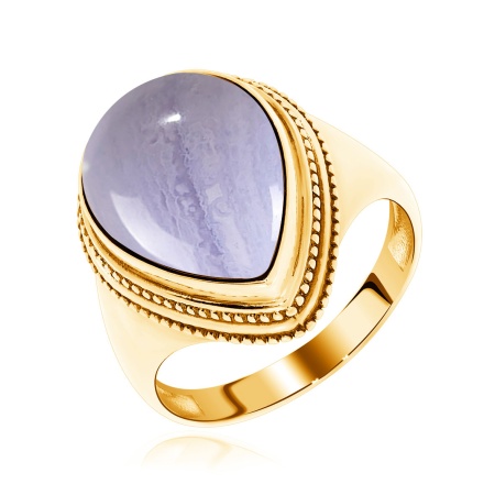 Купить кольцо из серебра с агатом в интернет-магазине KRASNOE