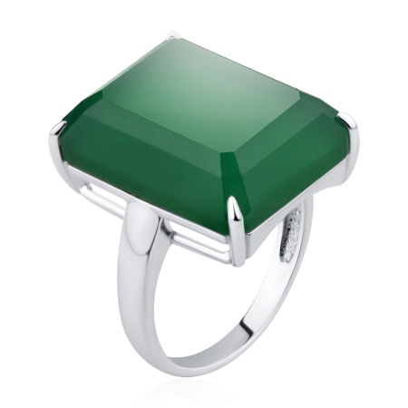 Купить кольцо из серебра с кошачьим глазом в интернет-магазине KRASNOE