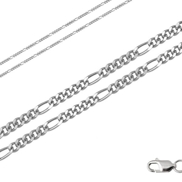 Цепь из серебра без вставок