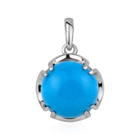 Купить подвеска из серебра с бирюзой