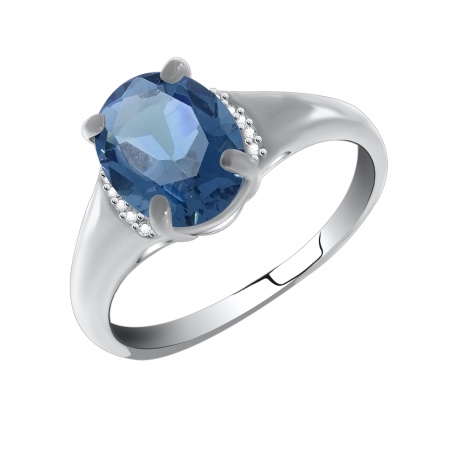 Купить кольцо из серебра со шпинелью в интернет-магазине KRASNOE