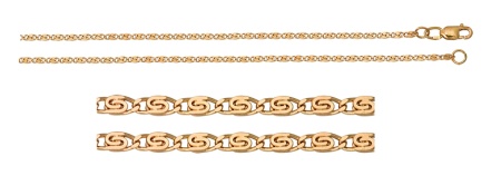 Купить цепь из золота без вставок