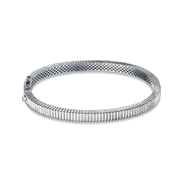 Купить браслет из серебра без вставок