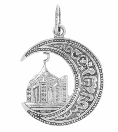 Подвеска из серебра без вставок