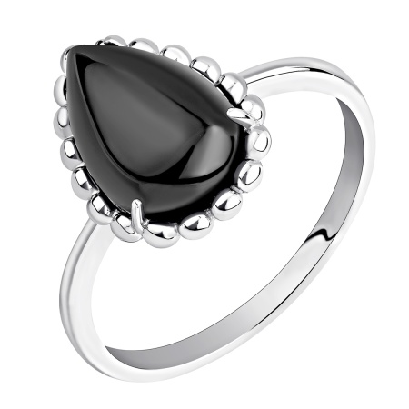 Купить кольцо из серебра с агатом в интернет-магазине KRASNOE