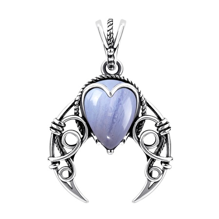 Купить подвеска из серебра с агатом