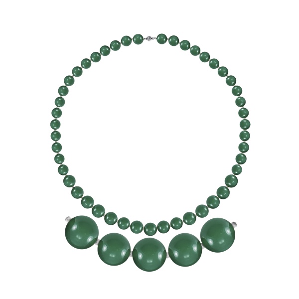 Бусы из серебра с агатами 8340396072-45-61