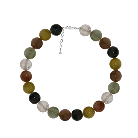 Купить браслет из серебра с кварцем