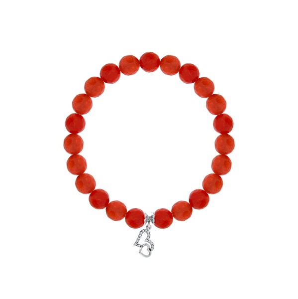 Купить браслет из серебра с агатом