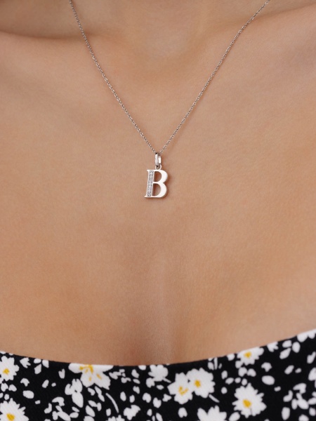 Купить подвески из серебра с фианитом