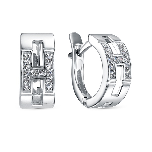 Серьги из серебра