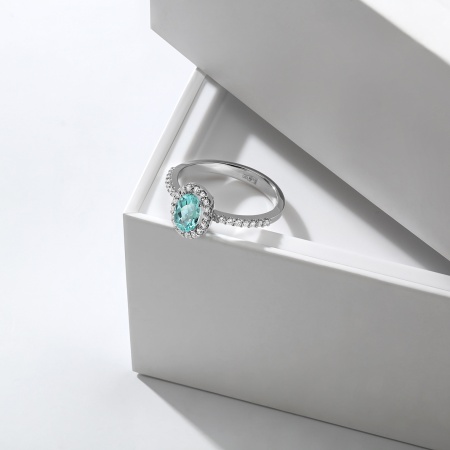 Кольцо из золота с турмалином и бриллиантами ti amo