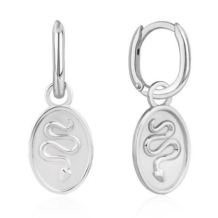 Серьги из серебра 