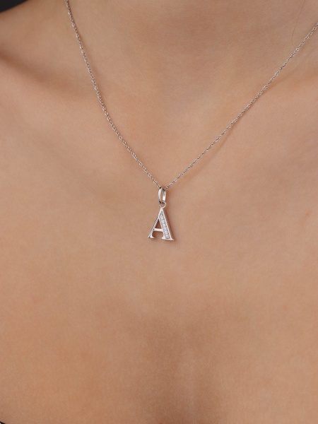 Купить подвески из серебра с фианитами