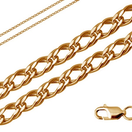 Цепь из серебра без вставок Цепь из серебра без вставок