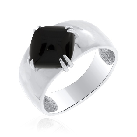 Купить кольцо из серебра с агатом в интернет-магазине KRASNOE