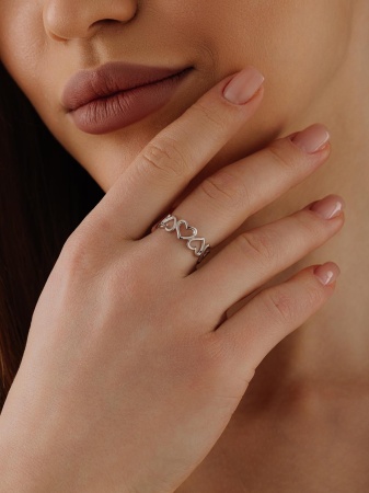 Купить кольцо из серебра без вставок в интернет-магазине KRASNOE Купить кольцо из серебра без вставок в интернет-магазине KRASNOE