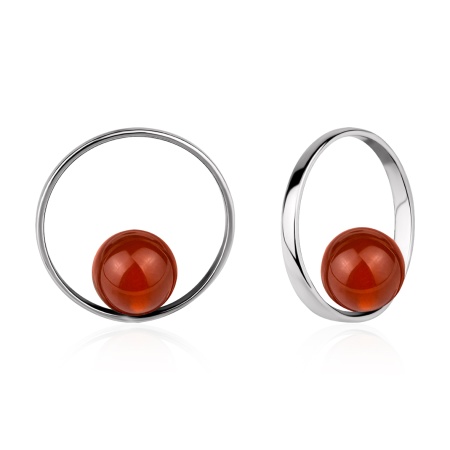 Купить подвеска из серебра с агатами