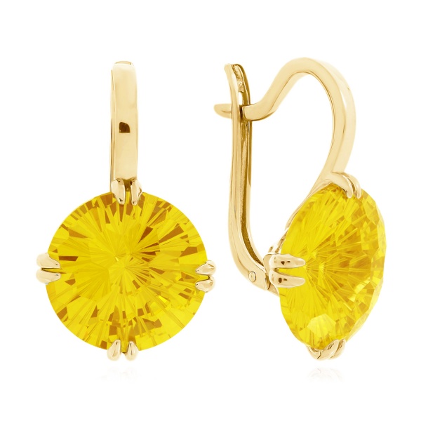 Серьги из серебра с фианитами 2318201502-50 от KRASNOE, металл Серебро, вставка Фианит