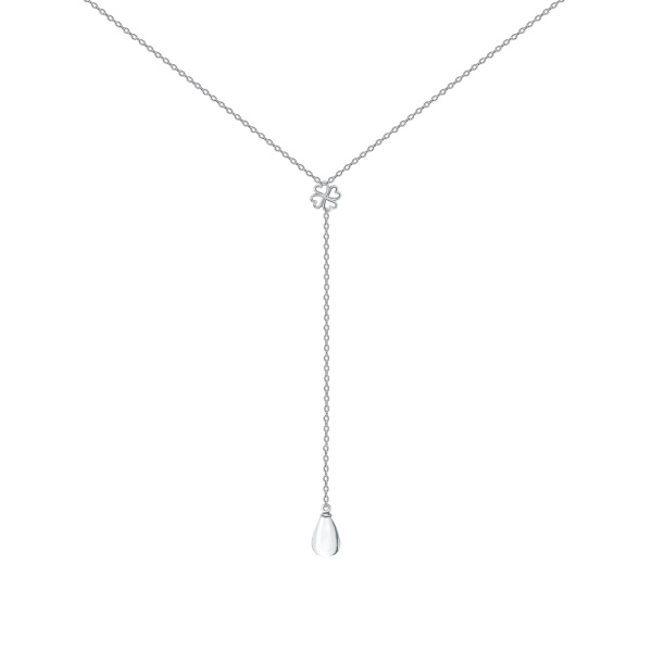 Колье из серебра с хрусталём 8340523226-45