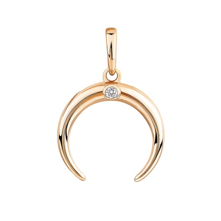 Купить подвеска из серебра с фианитом