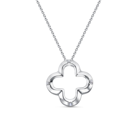 Колье из серебра