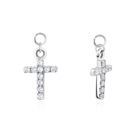 Купить подвеска из серебра с фианитами