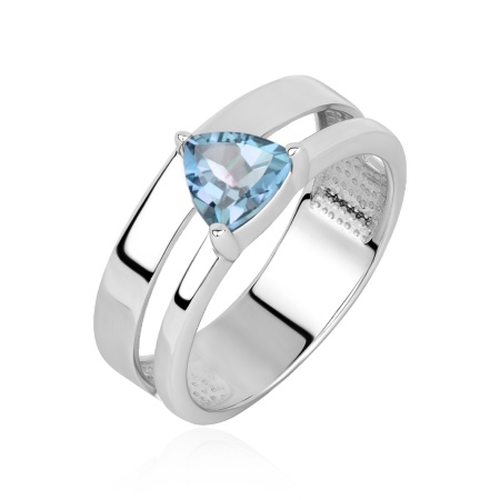 Купить кольцо из серебра с топазом в интернет-магазине KRASNOE