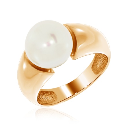 Купить кольцо из серебра с жемчугами в интернет-магазине KRASNOE