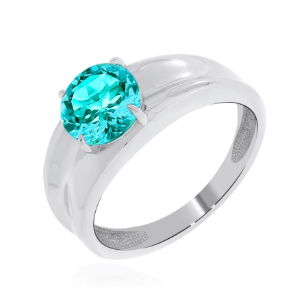 Кольцо из серебра с ситаллом со скидкой