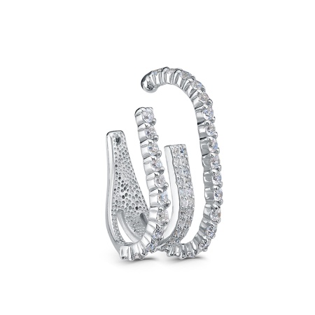 Серьга из серебра