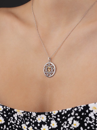 Купить подвеска из серебра без вставок