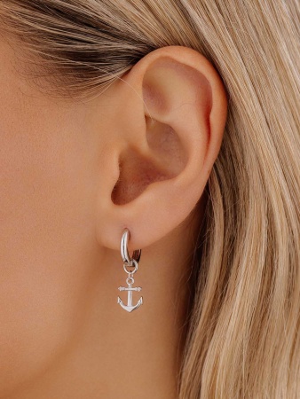 Серьги из серебра