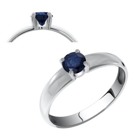 Купить кольцо из золота с сапфиром в интернет-магазине KRASNOE